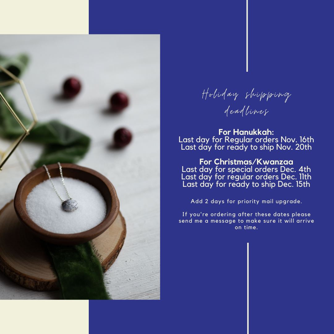 2021 Holiday shipping deadlines