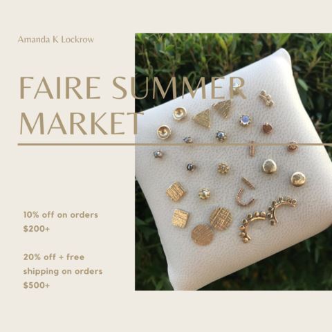Retailers shop the Faire Summer Market August 26th & 27th