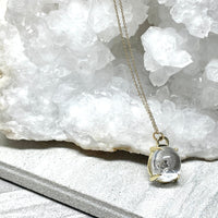 Laguna Enhydro Quartz Necklace - 14k gold | Aislinn Collection necklace Amanda K Lockrow