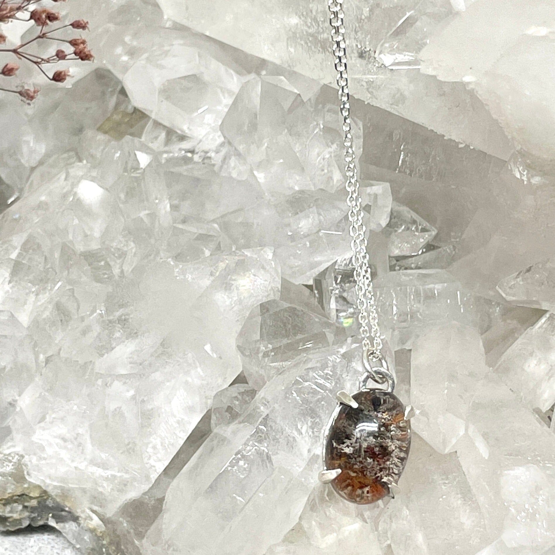 Garden Quartz Necklace - sterling silver | Aislinn Collection necklace Amanda K Lockrow