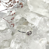 Lepidocrocite in Quartz Ring - sterling silver | Size 7 | Aislinn Collection ring Amanda K Lockrow