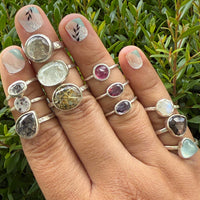 Spinel Sophia Ring - Sterling Silver | Aislinn Collection ring Amanda K Lockrow