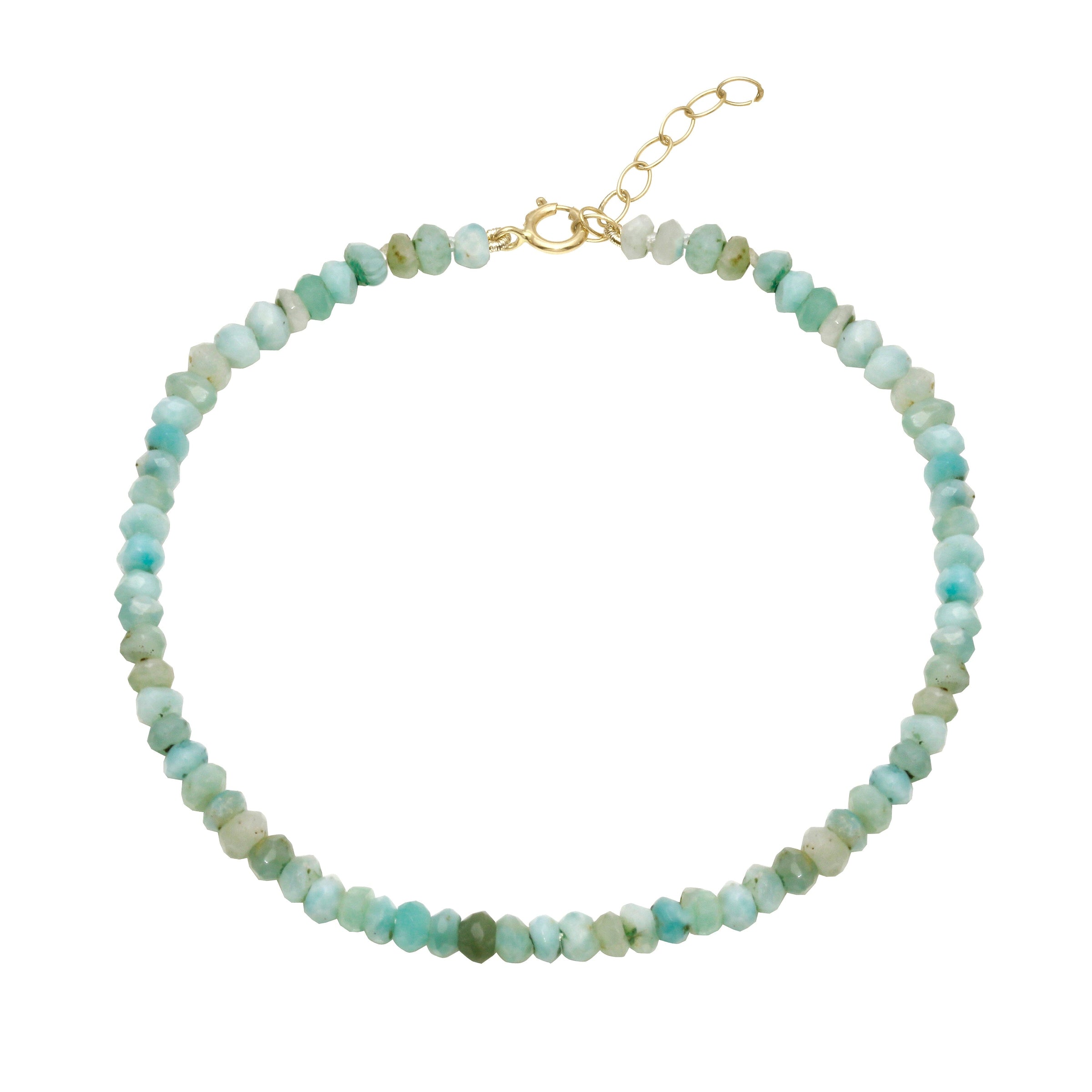 Strung Together Beaded Bracelet - 14k gold | Little Rock Collection bracelet Amanda K Lockrow