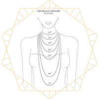 Tara Tibetan Quartz Floating Crystal Necklace larger size - 14k gold | Aislinn Collection necklace Amanda K Lockrow