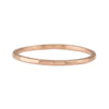 Thin Faceted Gold Band - 14k gold | Sticks & Stones Collection ring Amanda K Lockrow