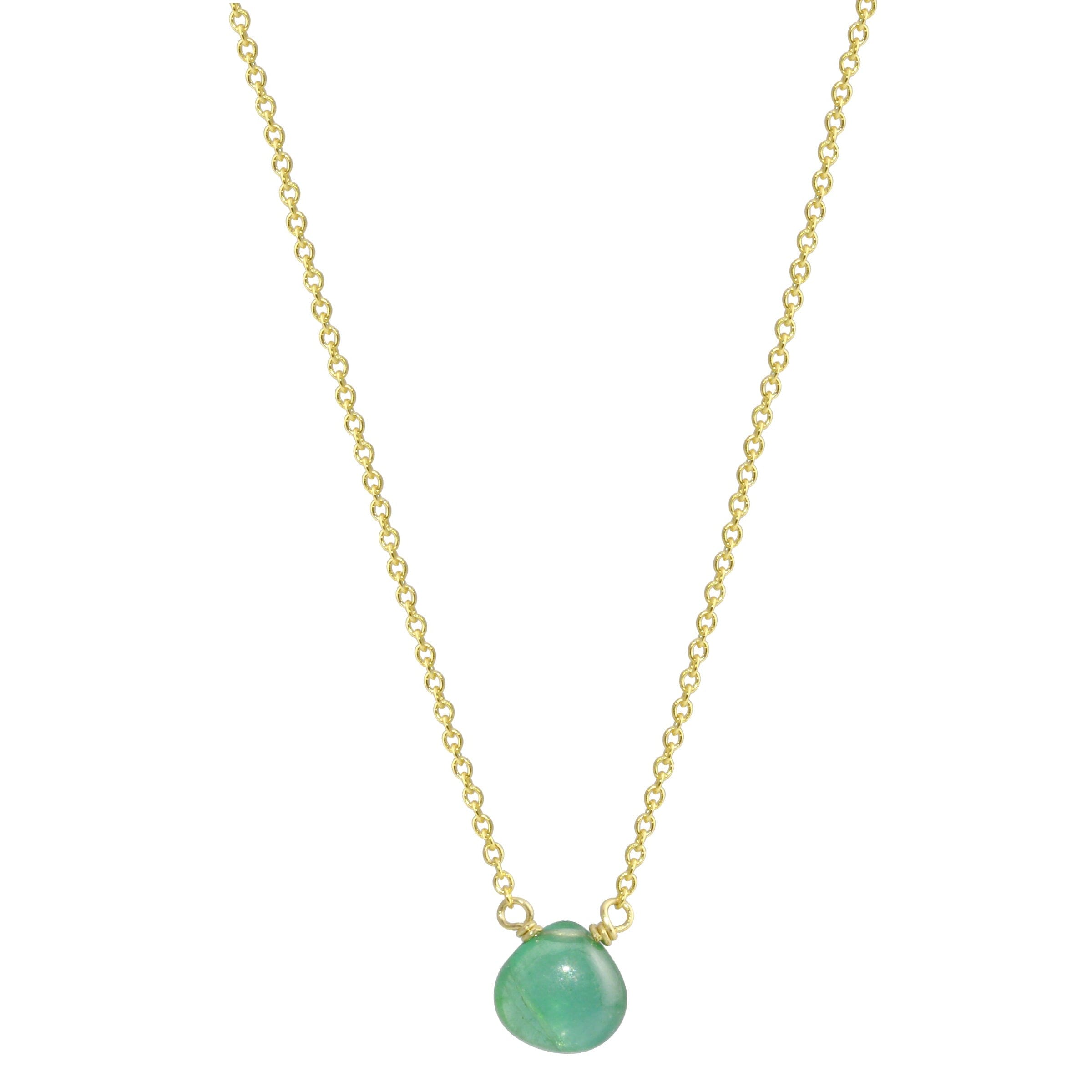 Tourmaline Necklace - sterling silver or gold filled | Little Rock Collection necklace Amanda K Lockrow
