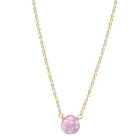 Tourmaline Necklace - sterling silver or gold filled | Little Rock Collection necklace Amanda K Lockrow