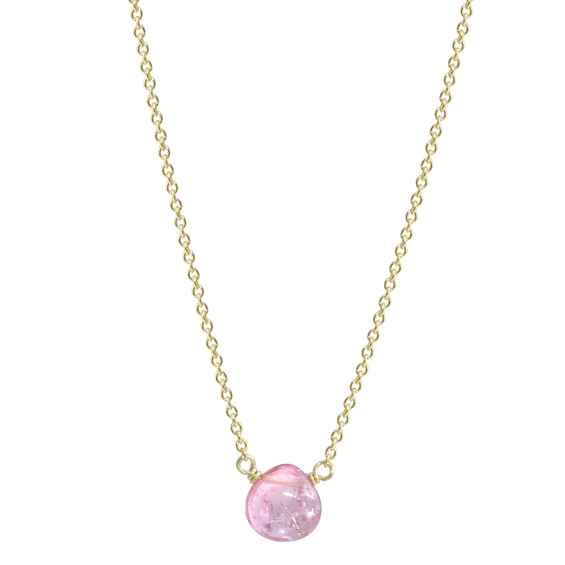 Tourmaline Necklace - sterling silver or gold filled | Little Rock Collection necklace Amanda K Lockrow