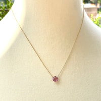 Tourmaline Necklace - sterling silver or gold filled | Little Rock Collection necklace Amanda K Lockrow