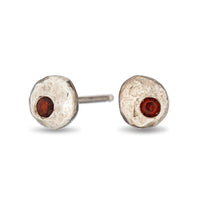 Pebble Studs Choose Your Stone - sterling silver | Sticks & Stones Collection earrings Amanda K Lockrow