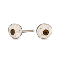 Pebble Studs Choose Your Stone - sterling silver | Sticks & Stones Collection earrings Amanda K Lockrow