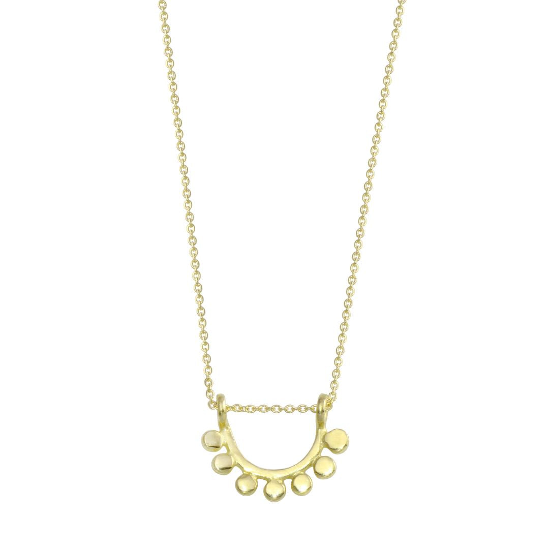 Dainty Sunrise Necklace - 14k gold | Sunrise Collection necklace Amanda K Lockrow