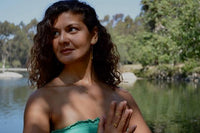 Elemental pebble sterling silver necklace necklace Amanda K Lockrow