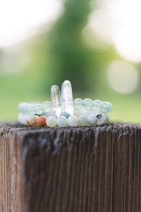 Custom stretchy bracelet bracelet Amanda K Lockrow