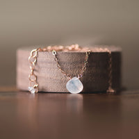 Citrine little rock sterling silver necklace necklace Amanda K Lockrow