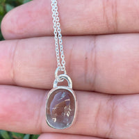 Harbor Enhydro Quartz Necklace - sterling silver | Aislinn Collection necklace Amanda K Lockrow