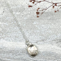 Harbor Enhydro Quartz Necklace - sterling silver | Aislinn Collection necklace Amanda K Lockrow