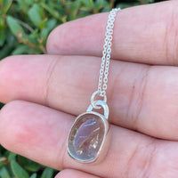 Harbor Enhydro Quartz Necklace - sterling silver | Aislinn Collection necklace Amanda K Lockrow