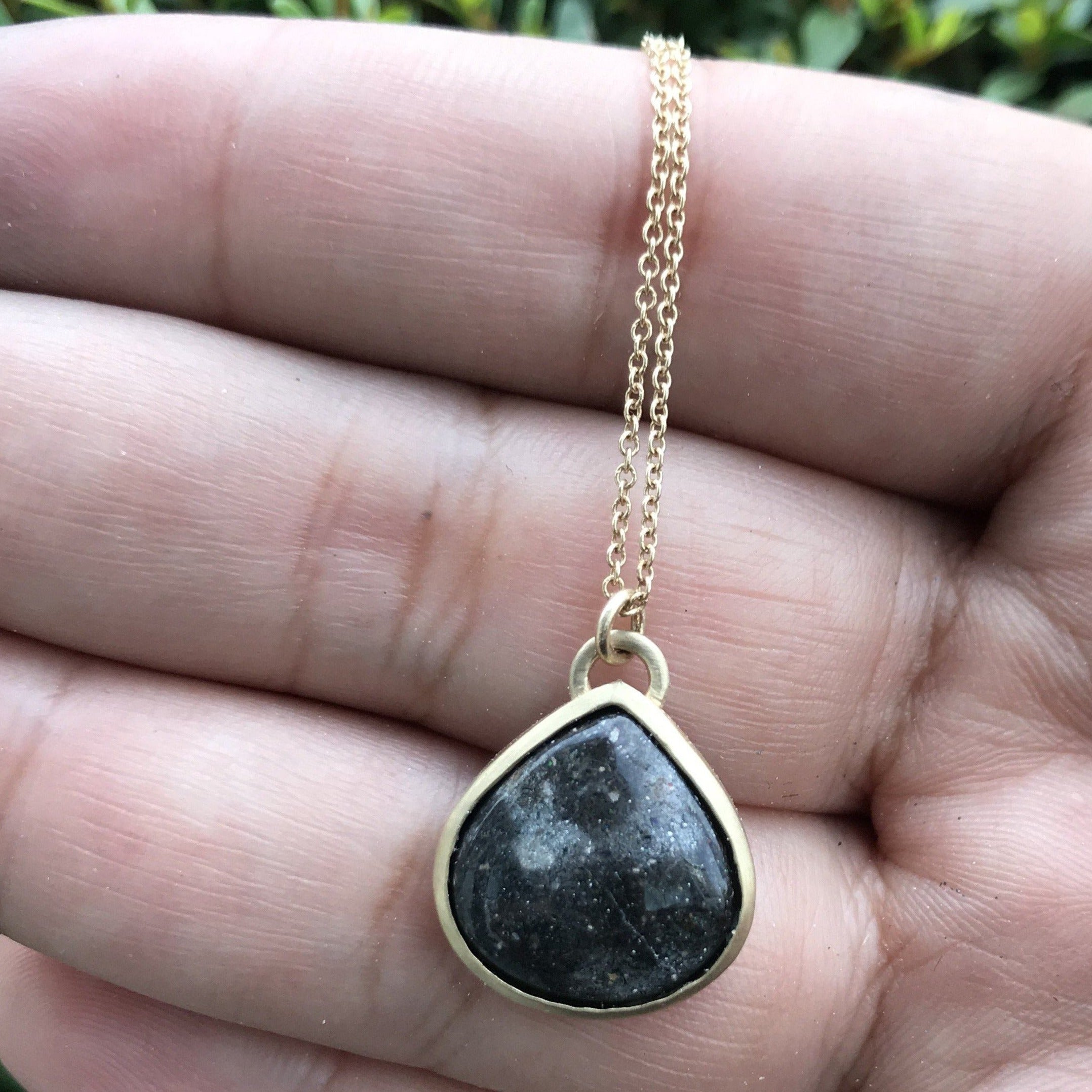 14K gold Mexican Opal necklace, Alvina necklace necklace Amanda K Lockrow