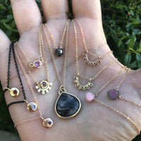 14K gold Mexican Opal necklace, Alvina necklace necklace Amanda K Lockrow