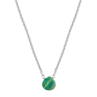 Amazonite little rock necklace necklace Amanda K Lockrow