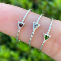 Triangle Strength Stacking Ring - sterling silver | Talisman Collection ring Amanda K Lockrow