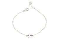 Say Something Play sterling silver charm bracelet bracelet Amanda K Lockrow
