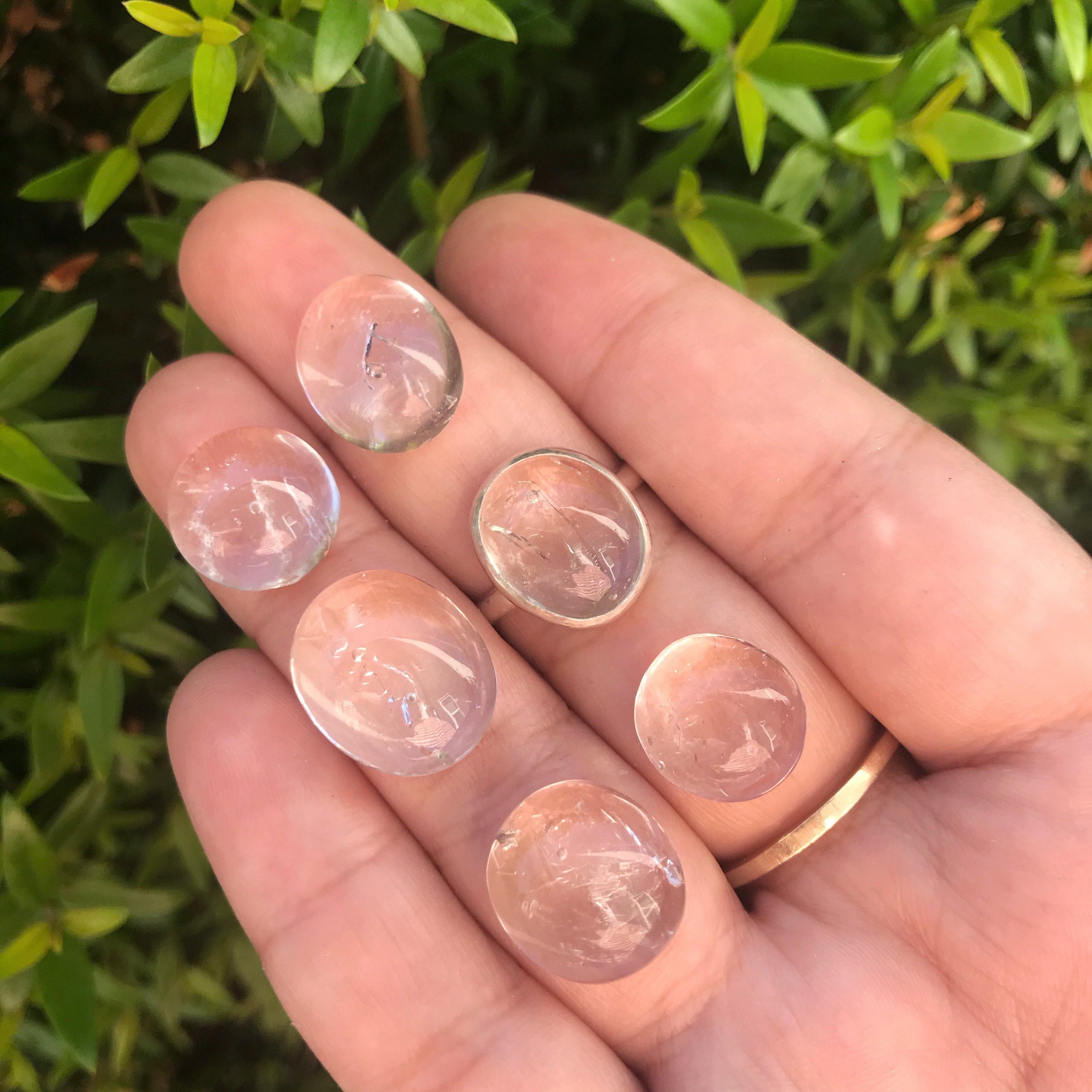 Custom Aislinn enhydro quartz sterling silver ring ring Amanda K Lockrow
