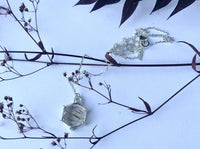 Aislinn sterling silver golden rutilated quartz necklace necklace Amanda K Lockrow