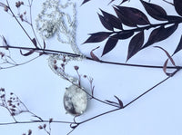 Aislinn garden quartz sterling silver necklace - Aislinn collection necklace Amanda K Lockrow