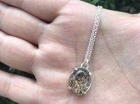 Aislinn garden quartz sterling silver necklace - Aislinn collection necklace Amanda K Lockrow