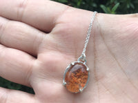 Aislinn garden quartz sterling silver necklace - Aislinn collection necklace Amanda K Lockrow