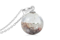 Garden quartz sphere necklace - Aislinn Collection necklace Amanda K Lockrow