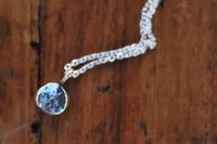 Elemental pebble sterling silver necklace necklace Amanda K Lockrow