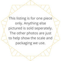 14K Yellow Gold Scalene Triangle Stud Earrings earrings Amanda K Lockrow