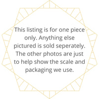 Garnet Square Charm - 14k gold | Talisman Collection charm Amanda K Lockrow
