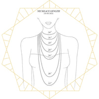 Aquamarine bar crystal necklace | little rock collection necklace Amanda K Lockrow