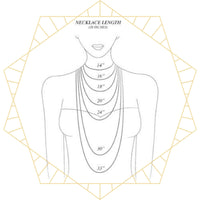 Thea - Amethyst hexagon slice 30 inch long necklace necklace Amanda K Lockrow 
