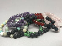 Custom stretchy bracelet bracelet Amanda K Lockrow
