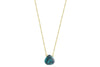 Turquoise Little Rock Sterling Silver Necklace necklace Amanda K Lockrow 