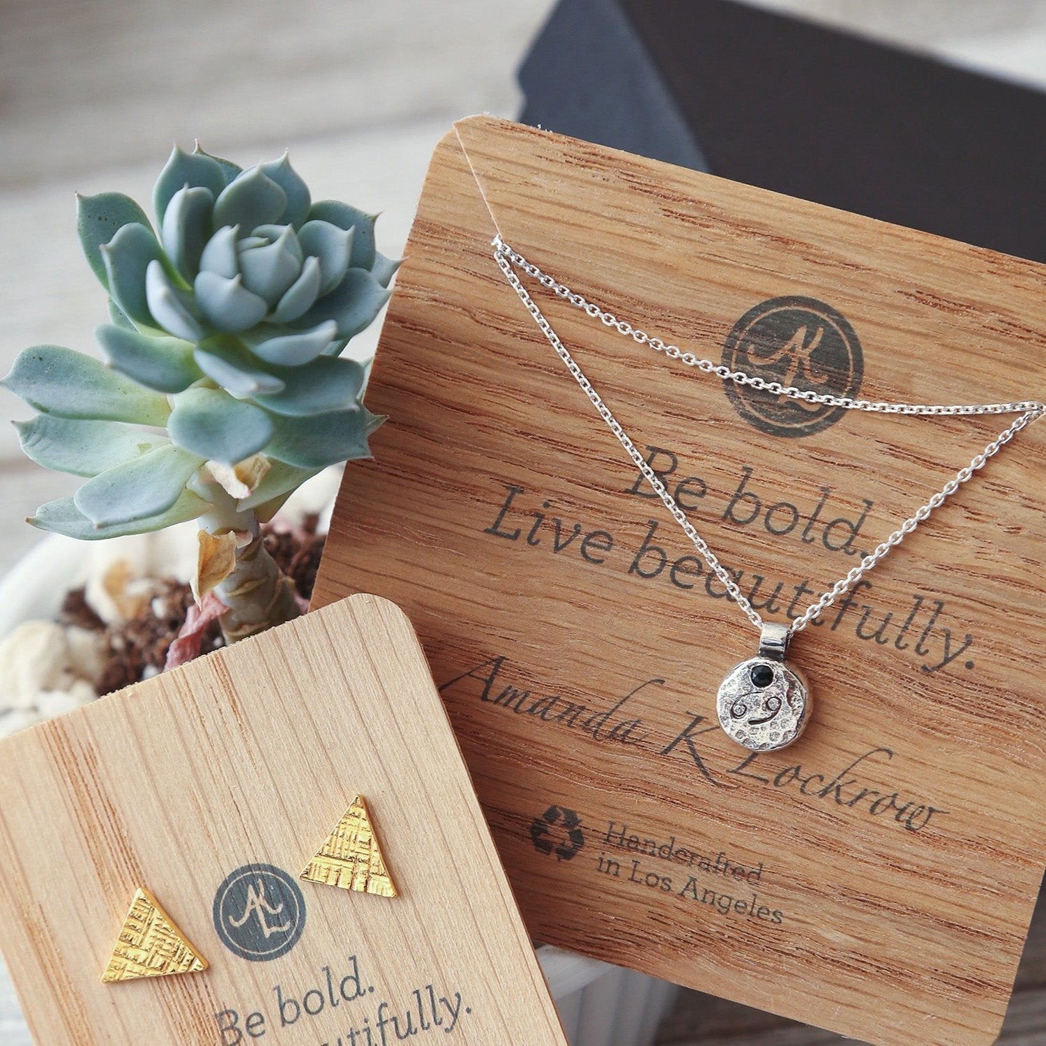 5 Rays Sunrise Stud Earrings - Sterling Silver | Sunrise Collection earrings Amanda K Lockrow