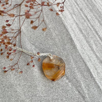 Rutilated Quartz necklace | Stone Love Collection necklace Amanda K Lockrow