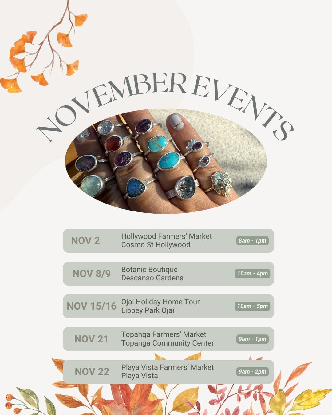 November Events
