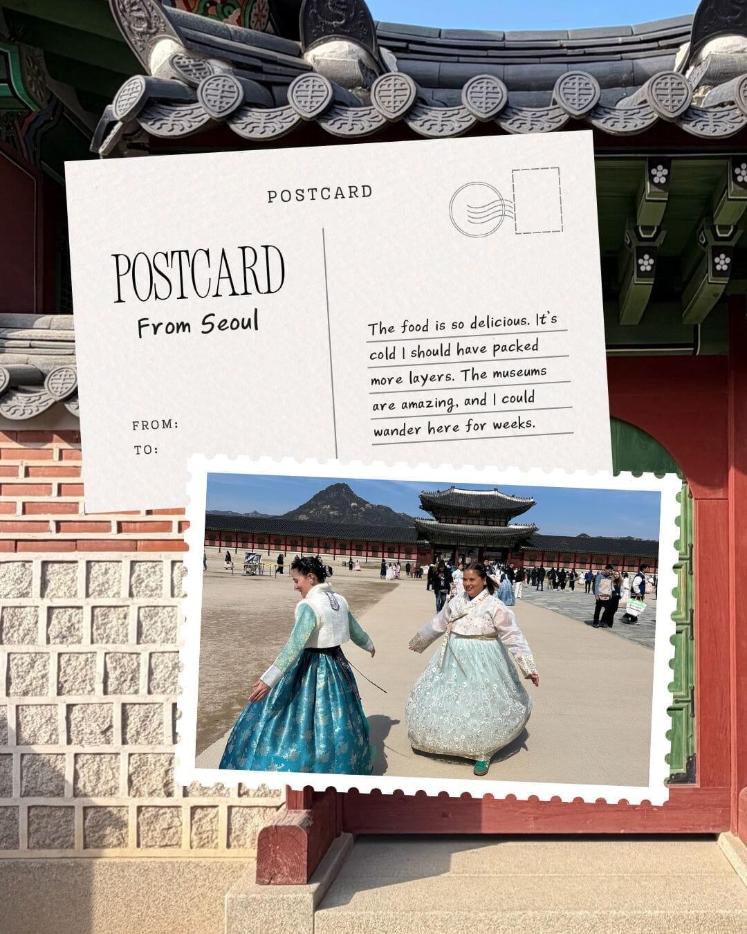 Postcard from South Korea - Seoul and Incheon