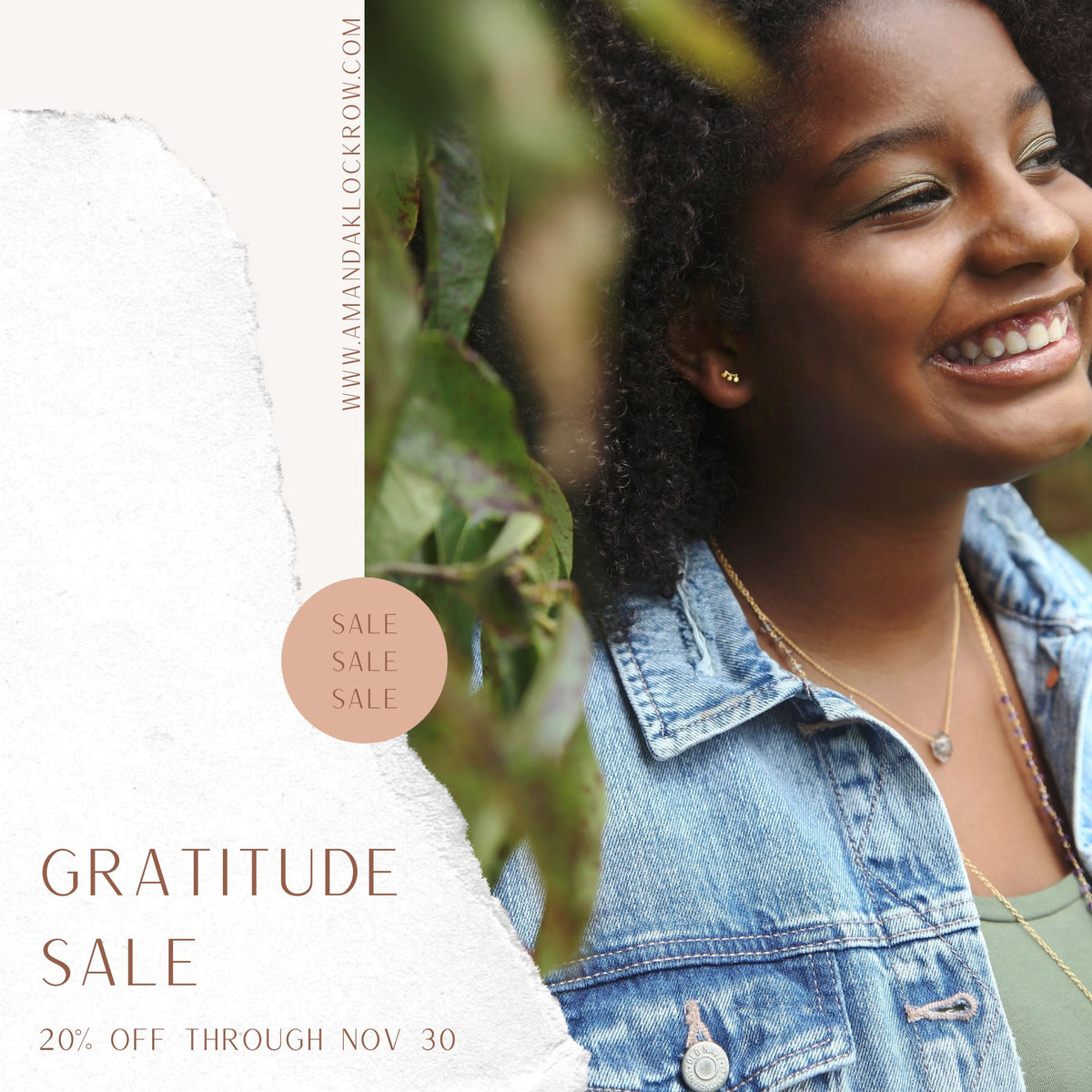 Shop the annual gratitude sale!