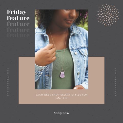 This week's Friday Feature: Crystal Necklaces