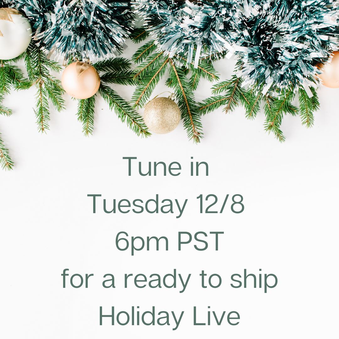 A holiday shopping live this Tuesday 12/8