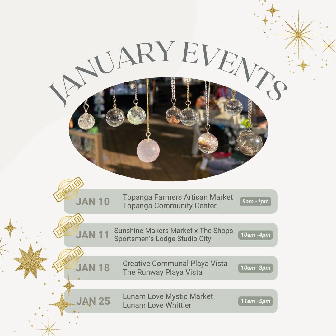 January Event List