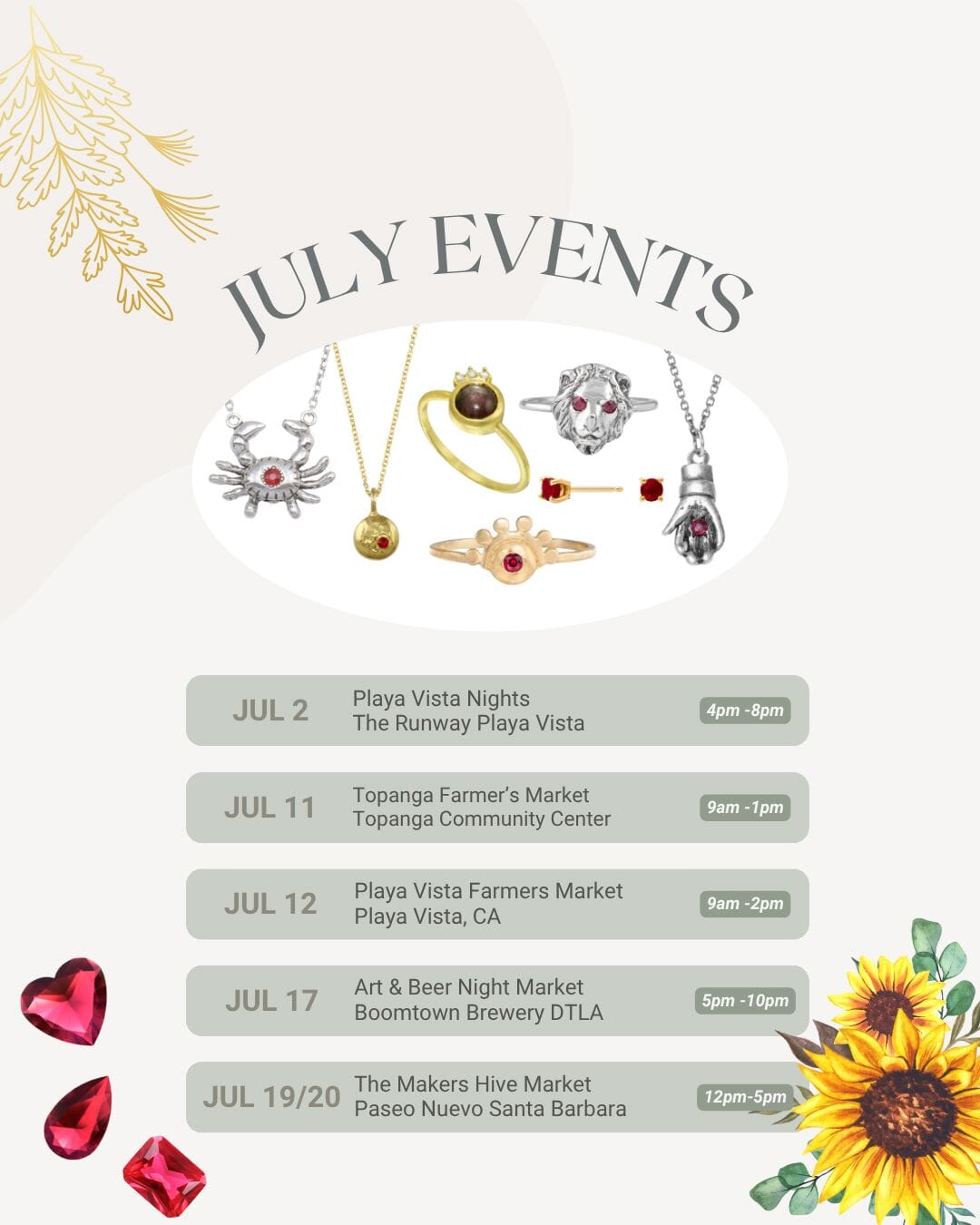 July Events