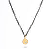Elemental Pebble Necklace - aquamarine and 14k gold | Sticks & Stones Collection necklace Amanda K Lockrow